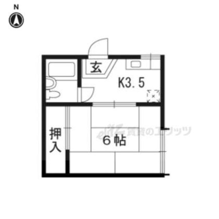 コーポ京の物件間取画像